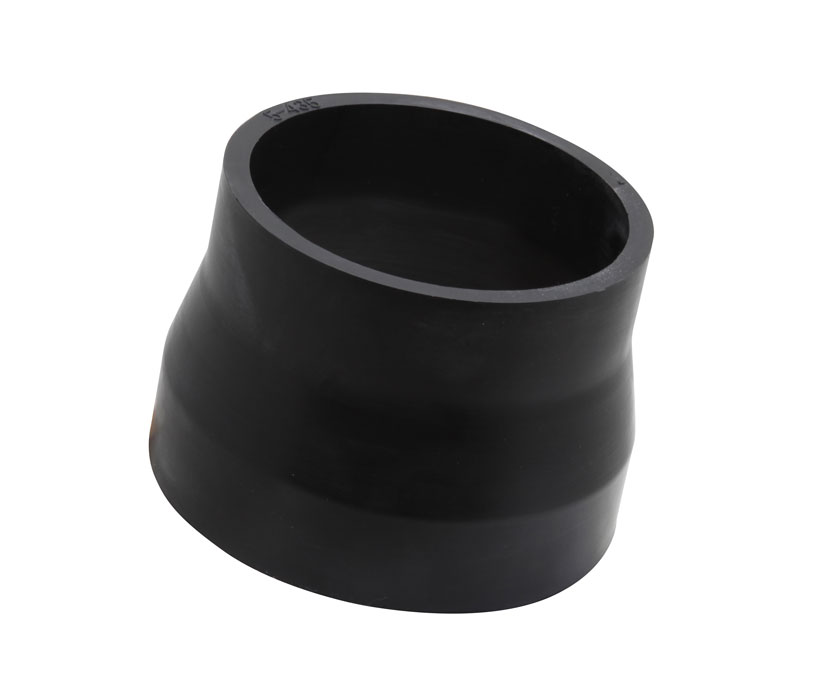 AEM-5-435 -- 	Hose; Adapter 4.00/3.50 X 3" Blk