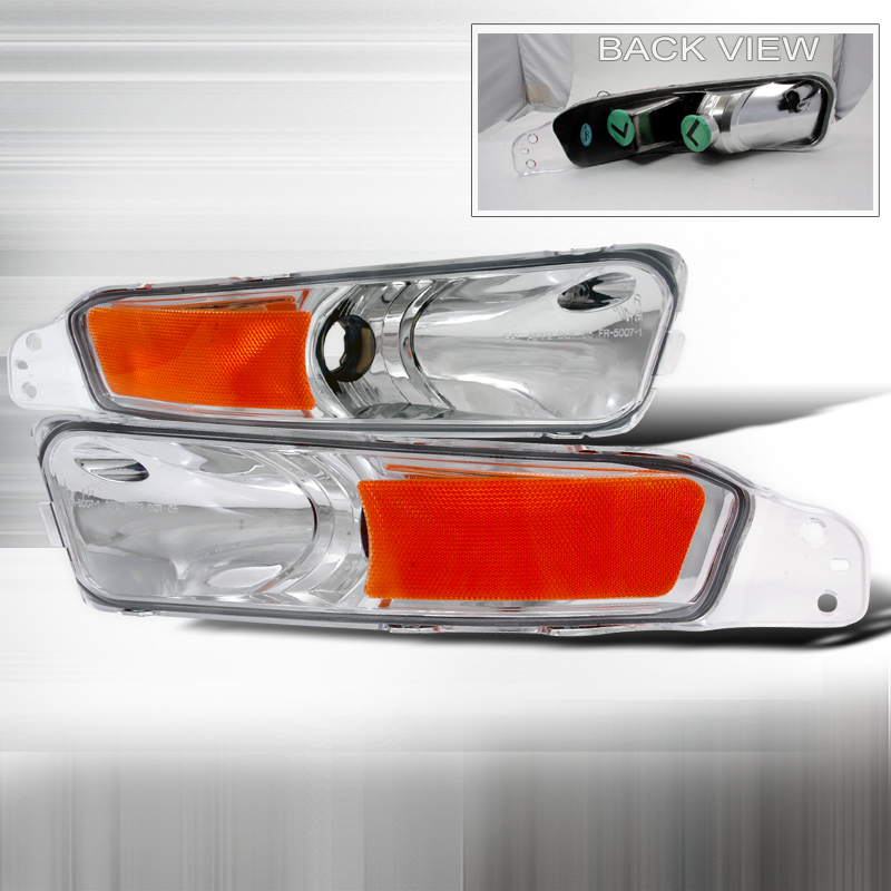 Bumper Lights Chrome for Ford Mustang years 2005-2009