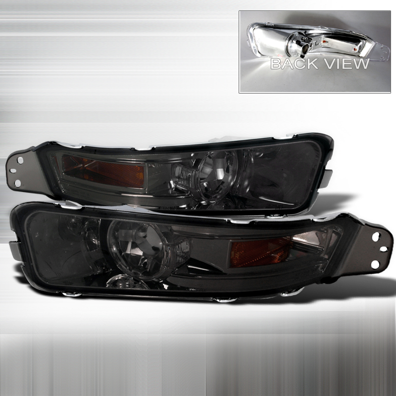 Bumper Lights Smoke for Ford Mustang years 2005-2009