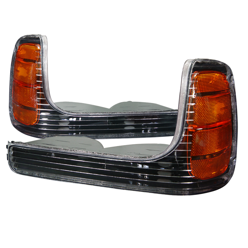 Corner Lights Black for Cadillac Escalade years 1999-2000