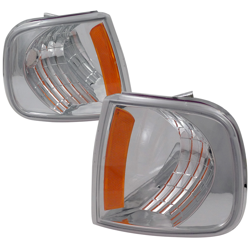 Corner Lights Chrome for Ford F150 years 1997-2003