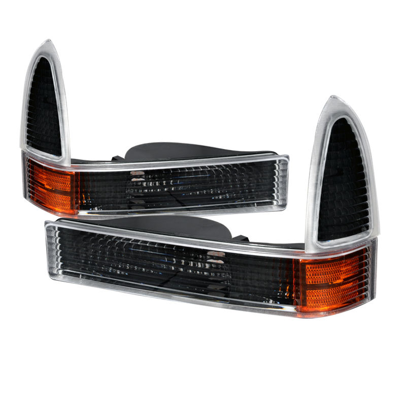 Corner Lights Black for Ford F250 years 1999-2005