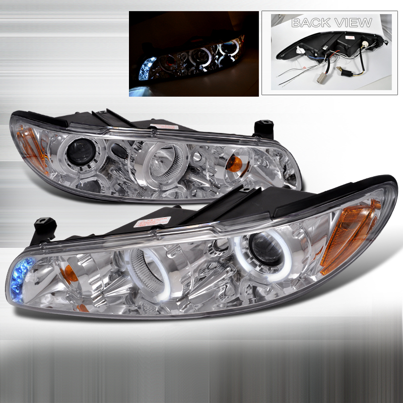 Halo LED Projector Chrome for Pontiac Grand Prix years 1997-2003