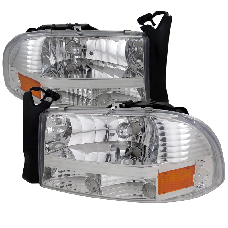 Chrome Headlight  for Dodge  Durango years 1998-2003