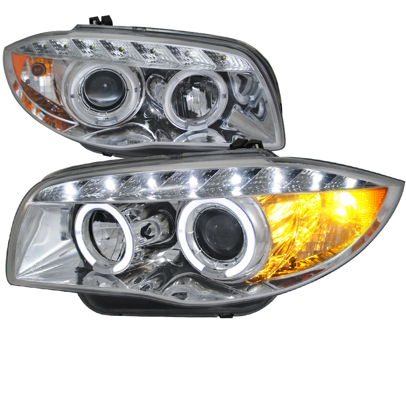 1 Serieschrome Projector Headlight for BMW E87 years 2008-2011