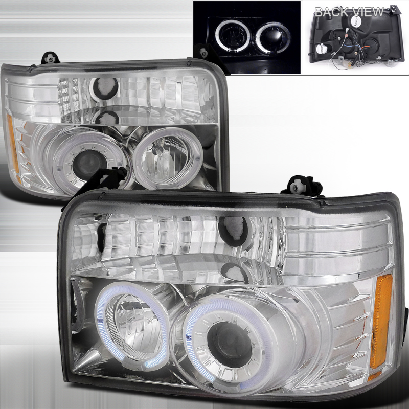 Projector Headlights for Ford F150 years 1992-1996