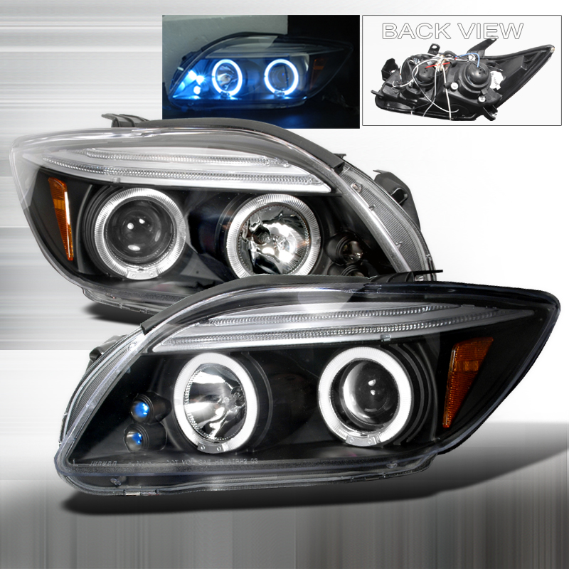 Halo LED Projector Black for Scion TC years 2005-2010