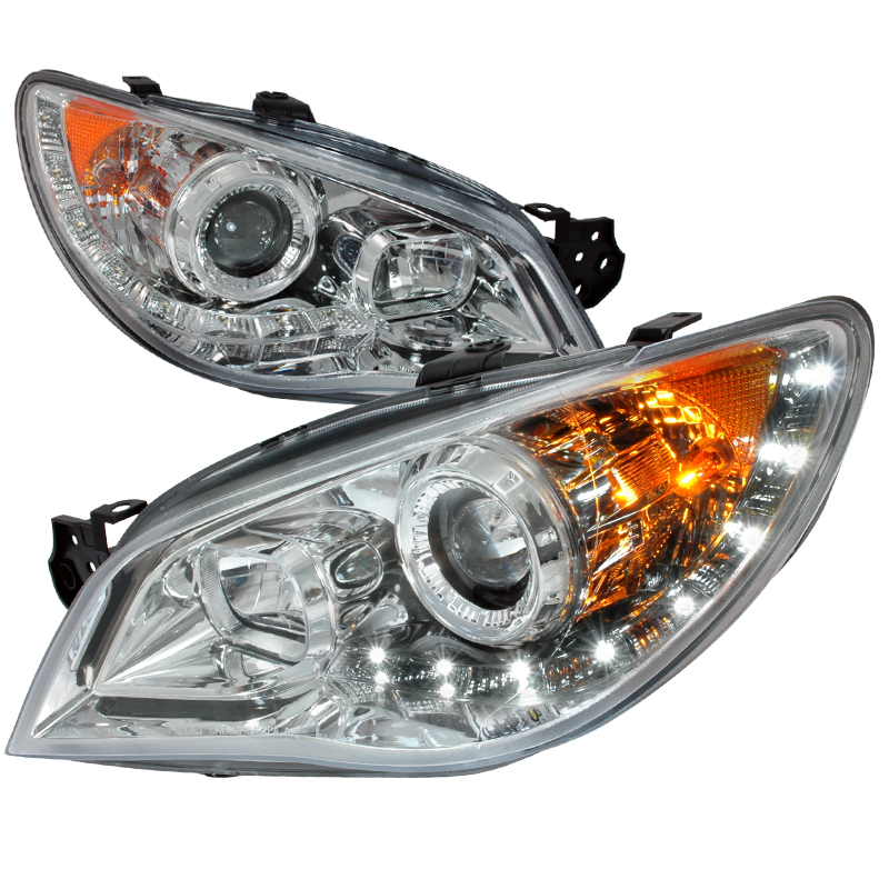 Chrome Projector Headlight for Subaru Impreza years 2006-2007