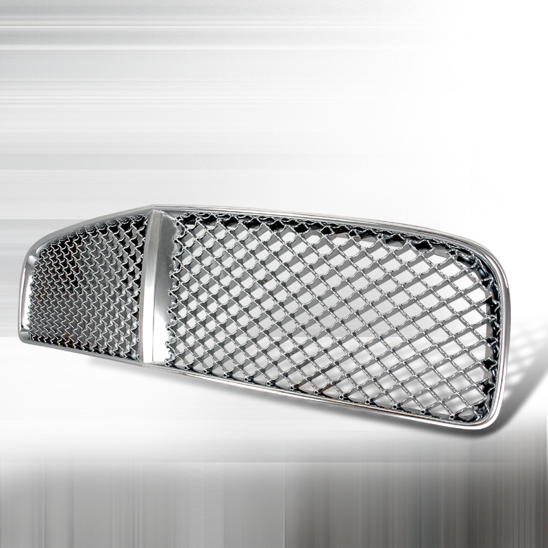 Mesh Chrome Grille for Dodge Charger 2005 to 2010