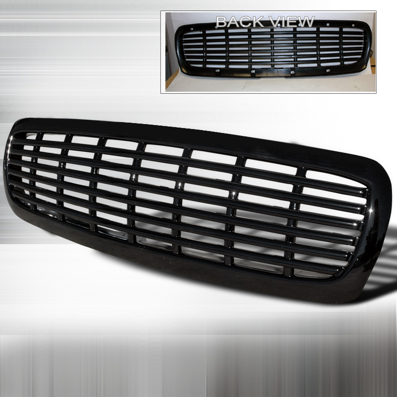 Black Front Grille for Dodge Durango 1997 to 2004