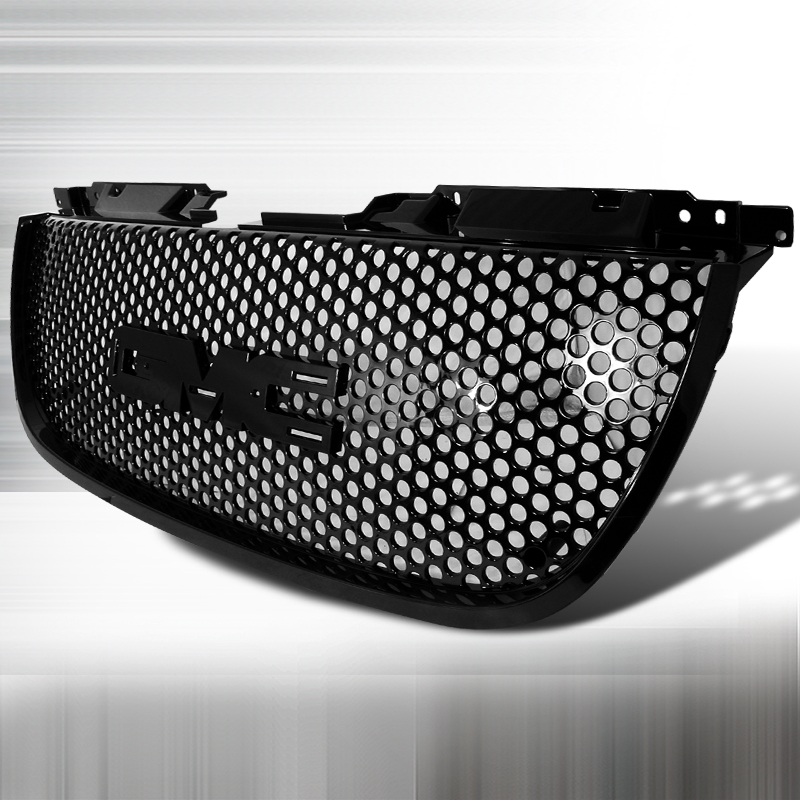 Punch Hole Style Black Mesh Grille for GMC Denali 2007 to 2008