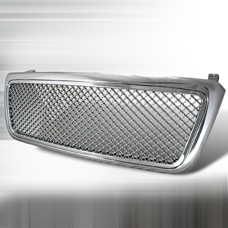 Mesh Chrome Grille for Ford F150 2004 to 2008