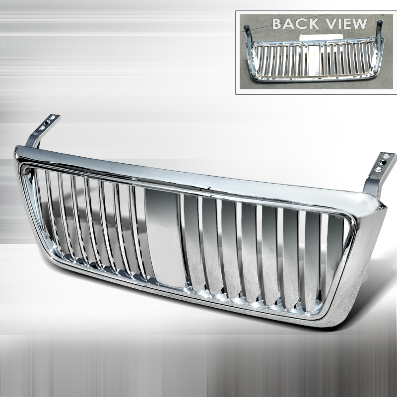 Vertical Chrome Grille for Ford F150 2004 to 2008