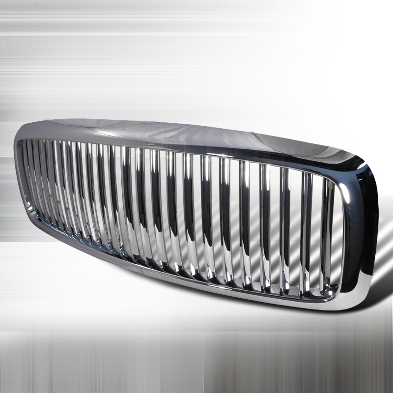 Vertical Chrome Grille for Dodge RAM 2002 to 2005