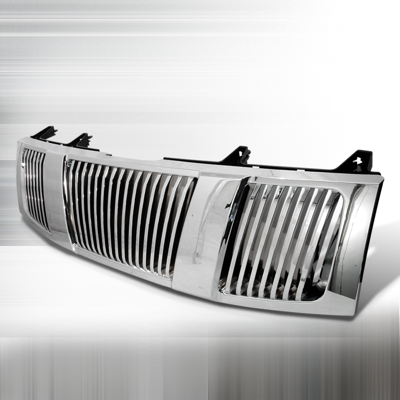 Vertical Chrome Grille for Nissan Titan 2004 to 2007