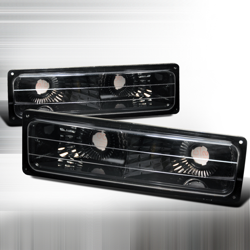 Bumper Lights Black for Chevrolet C10 years 1988-1998