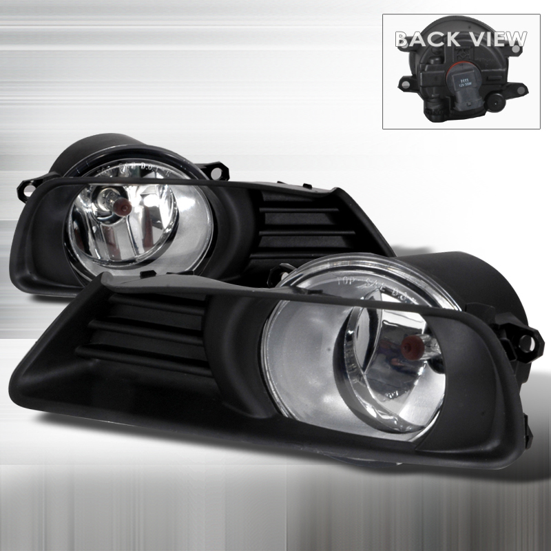 OEM Style Fog Lights with Clear Lens for Toyota Camry Years 2007-2009