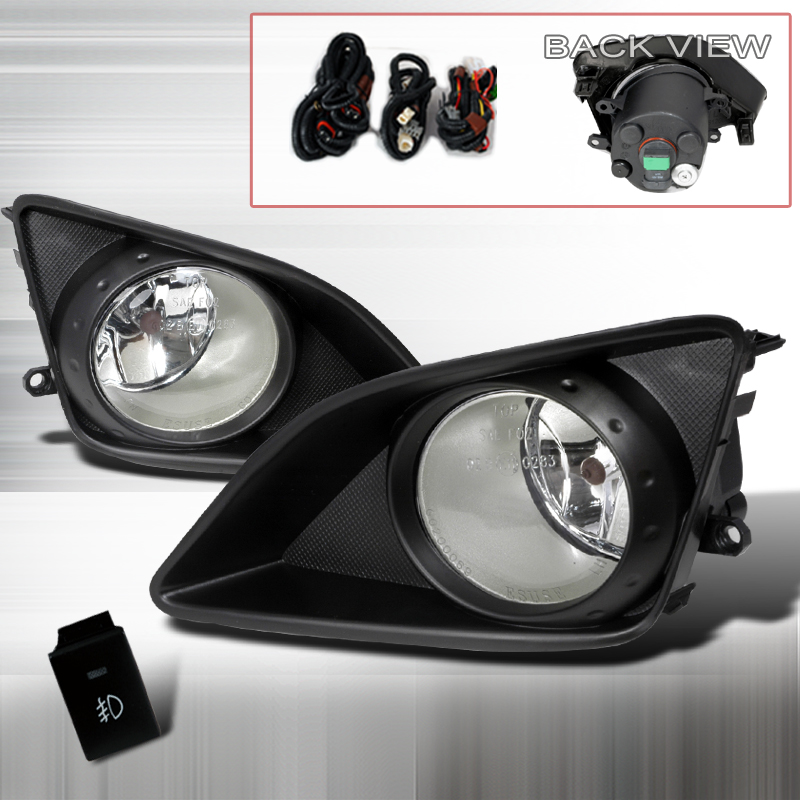 Clear Fog Lights for Toyota Corolla Years 2009-2010