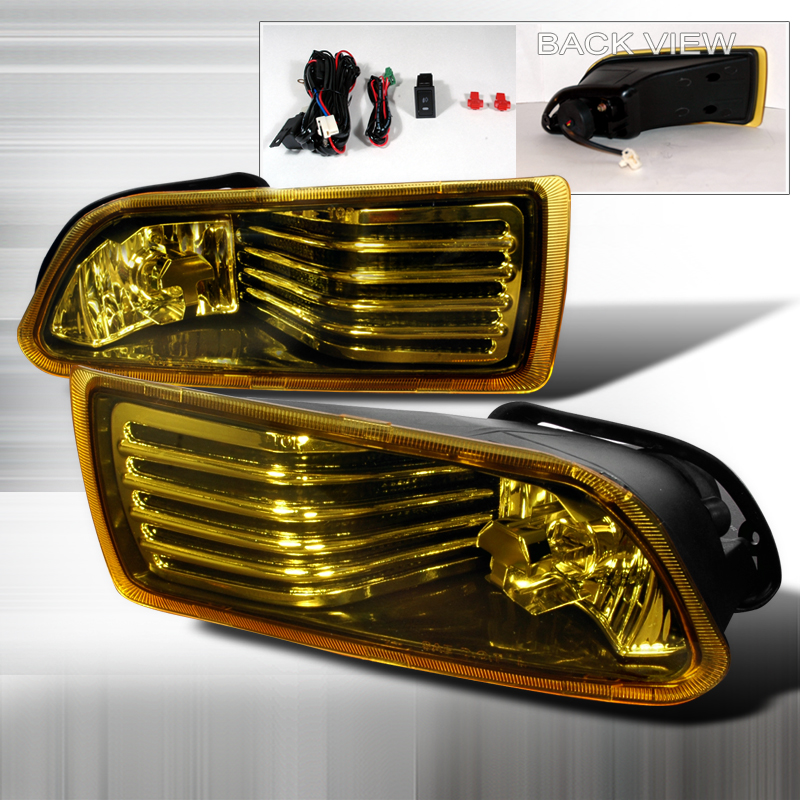 OEM Style Yellow Fog Lights for Scion tC Years 2005-2010