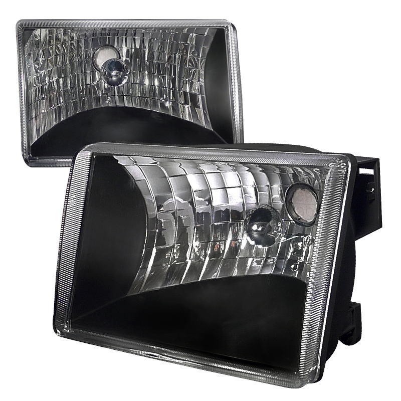 Crystal Housing Headlights Black for Grand Cherokee years 1993-1998