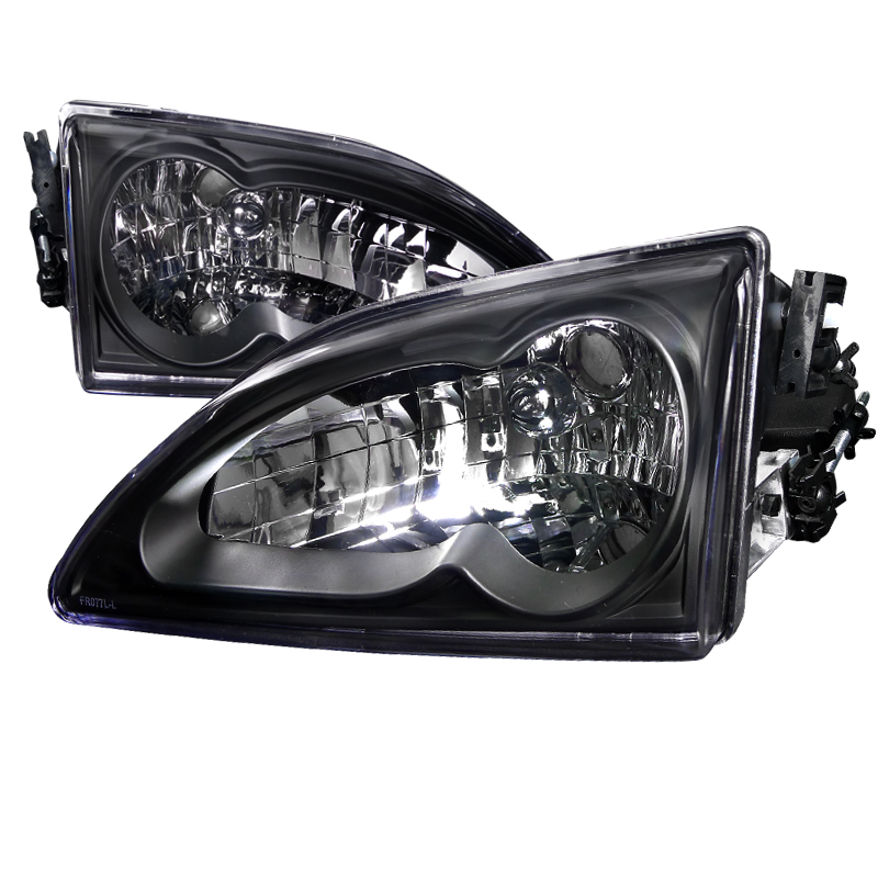 Black Housing Headlight  for Ford Mustang  years 1994-1998