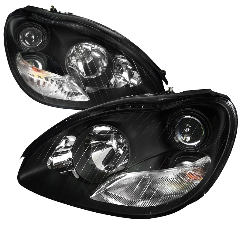 Projector Headlight - Not Compatible With Factory Xenon for Mercedes S Class years 2000-2006