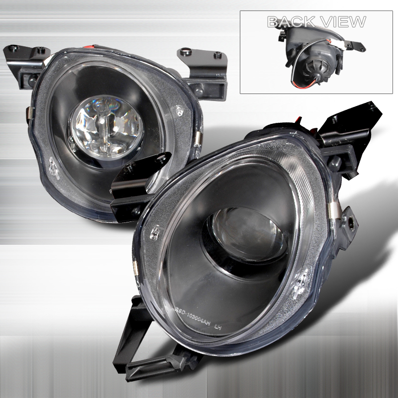 High Beam Projector Black for Lexus SC300 years 1992-1999