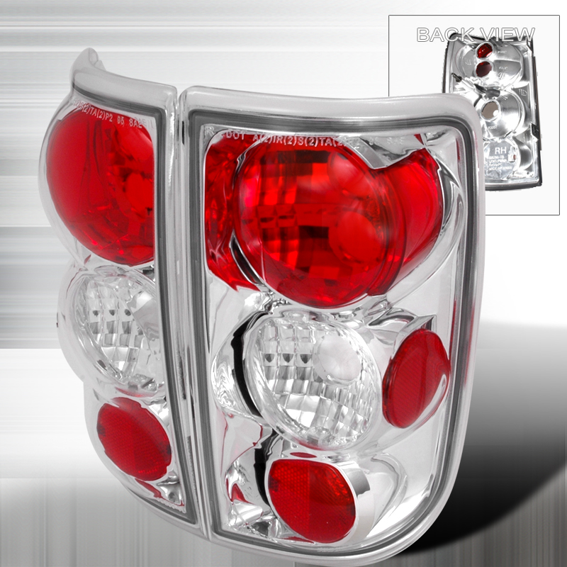 Altezza Tail Light Chrome for Chevrolet Blazer years 1995-2004