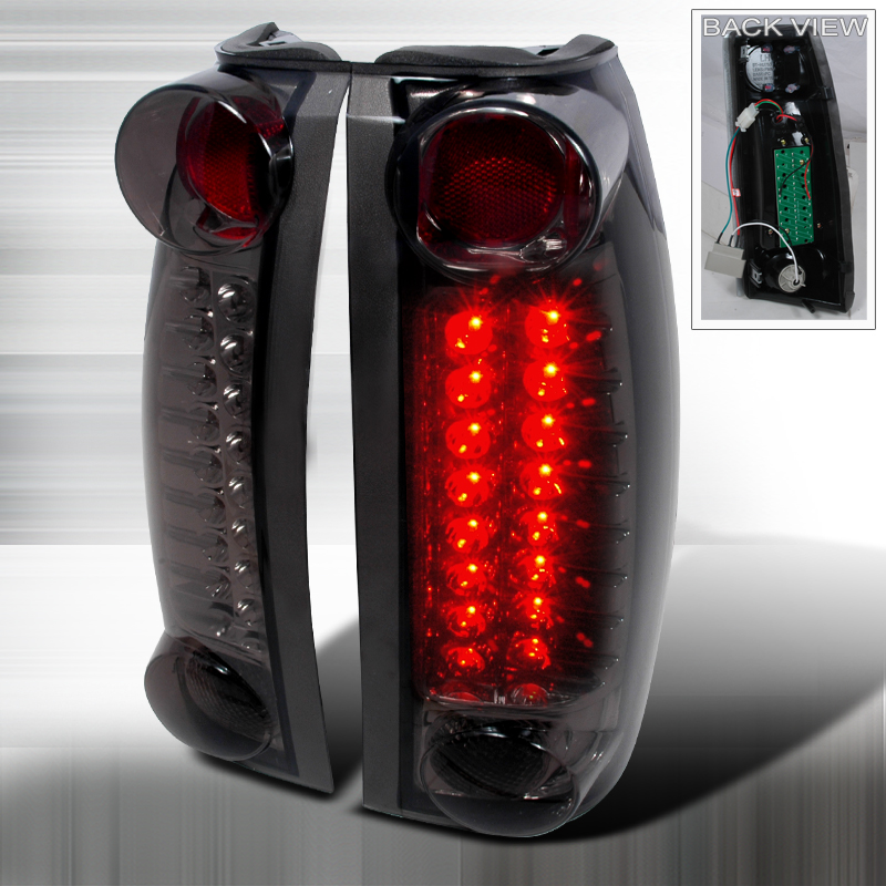 LED Tail Lights Smoke for Cadillac Escalade years 1999-2000