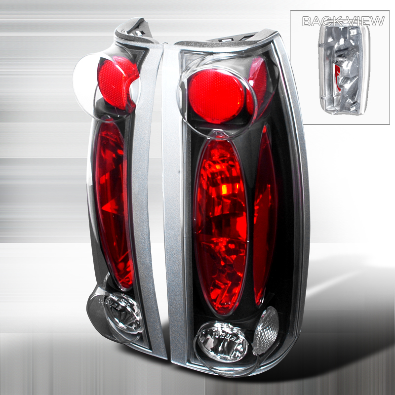 Altezza Tail Light Black for Cadillac Escalade years 1999-2000