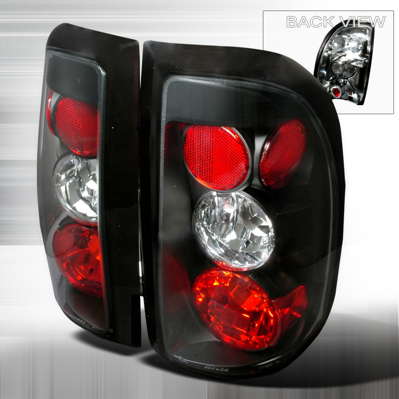 Altezza Tail Light Black for Dodge Dakota years 1997-2004