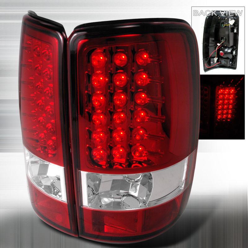 LED Tail Lights Red for GMC Denali years 2000-2006