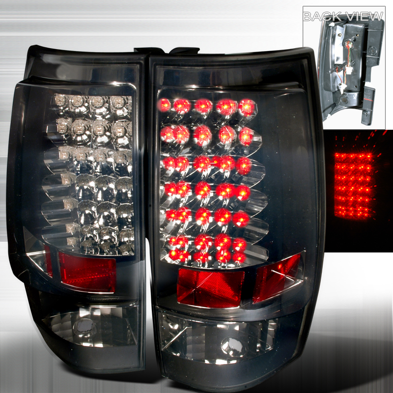 LED Tail Lights Smoke for GMC Denali years 2007-2010