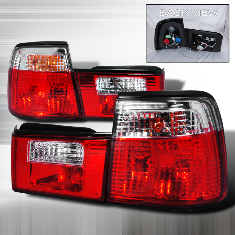 5 Series Altezza Tail Light Red Clear for BMW E34 years 1989-1994