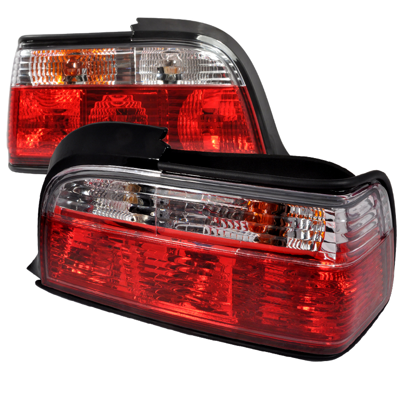 Tail Lights Red Clear Coupe Model for BMW  E36  years 1992-1998