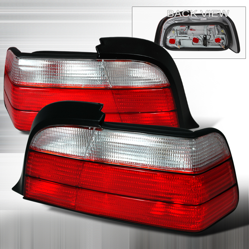 3 Series Altezza Tail Lights Red Clear 2 Door for BMW E36 years 1992-1998