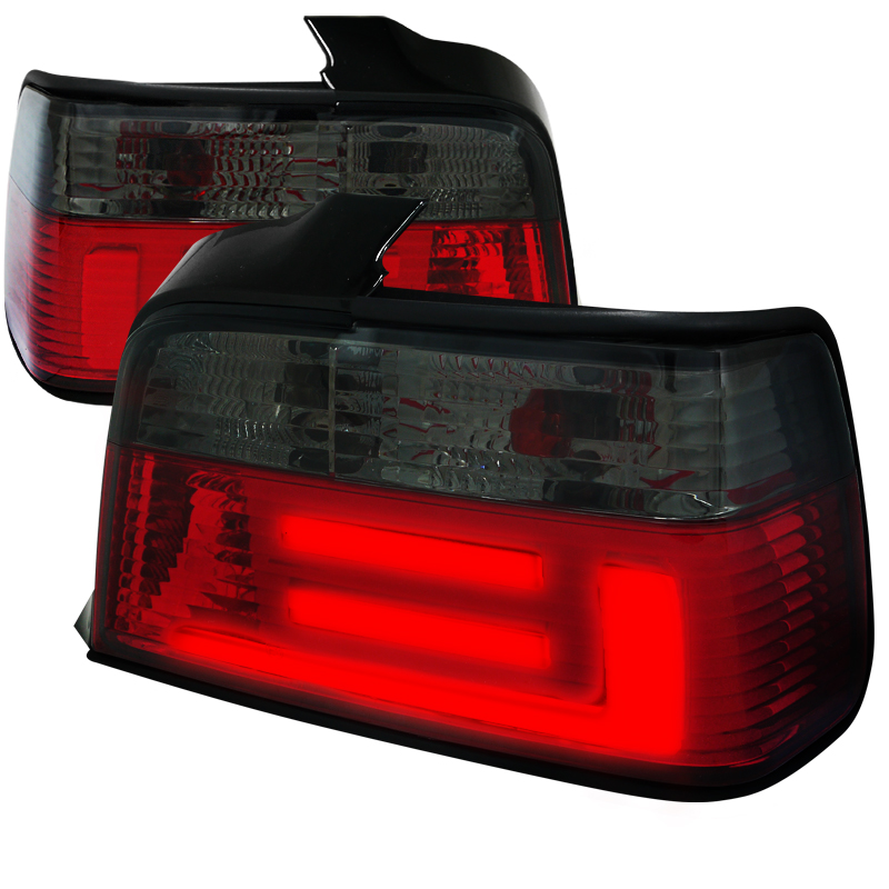 Tail Lights Red Smoke Sedan Model for BMW  E36  years 1992-1998