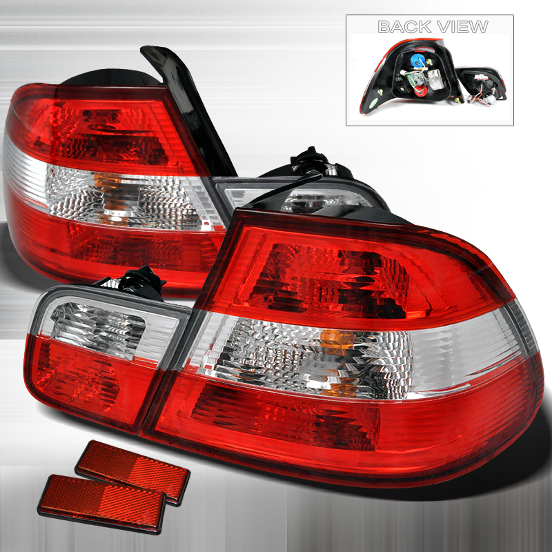 3 Series Altezza Tail Light Red Clear 2 Door for BMW E46 years 2000-2003