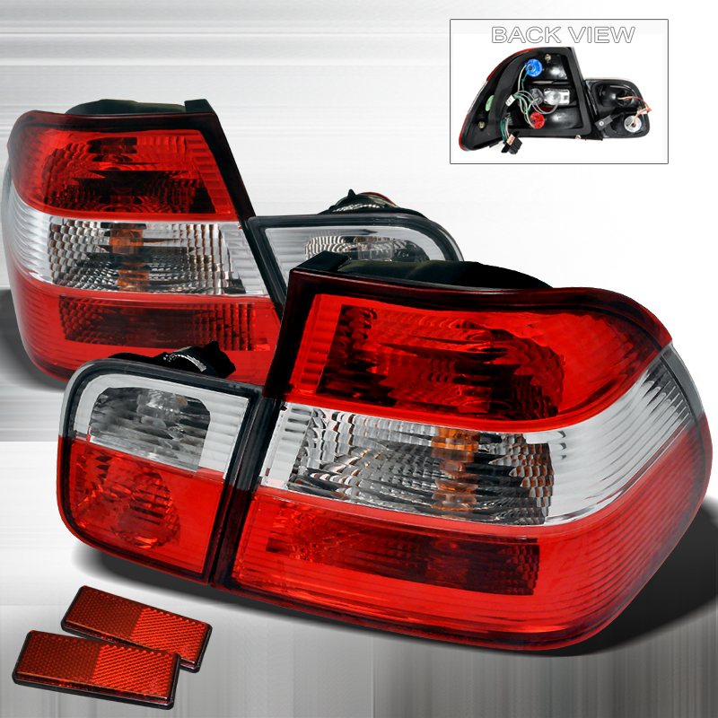 3 Series Altezza Tail Light Red Clear 4 Door for BMW E46 years 1999-2001