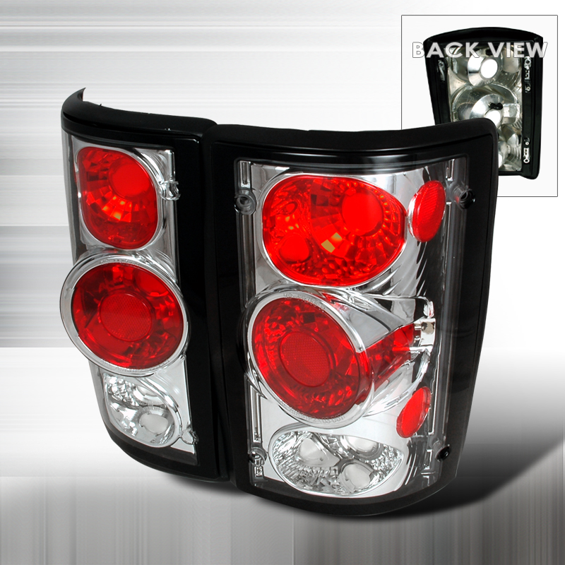 Altezza Tail Lights Chrome for Ford Excursion years 2000-2003