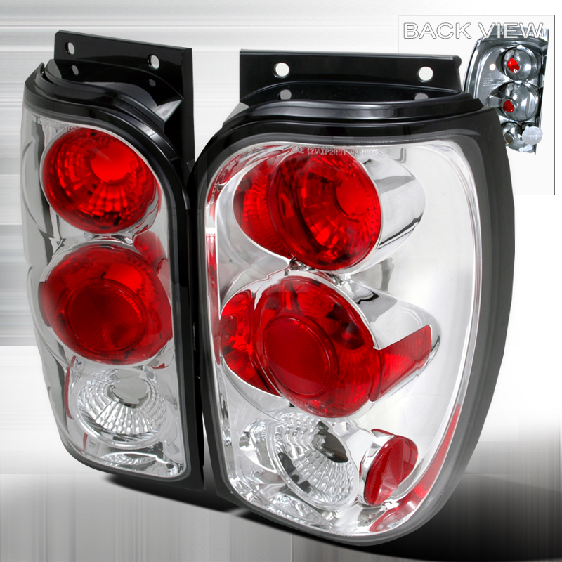 Altezza Tail Light Chrome for Ford Explorer years 1998-2001