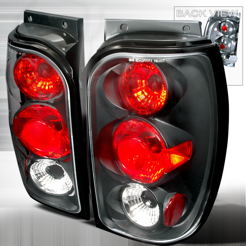 Altezza Tail Light Black for Ford Explorer years 1998-2001