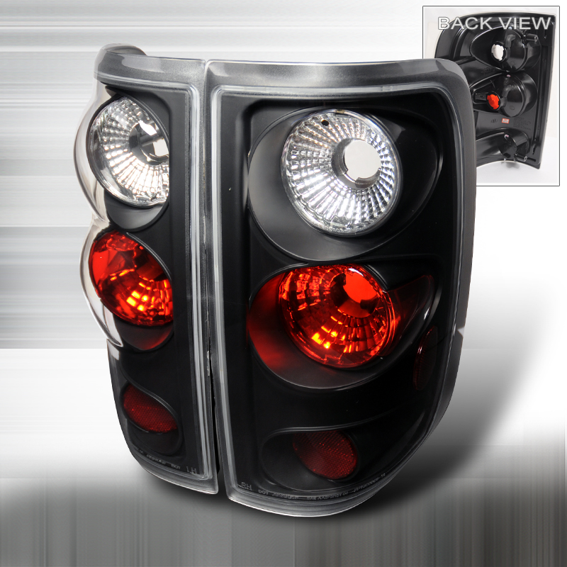 Altezza Tail Light Black for Ford F150 years 2004-2008