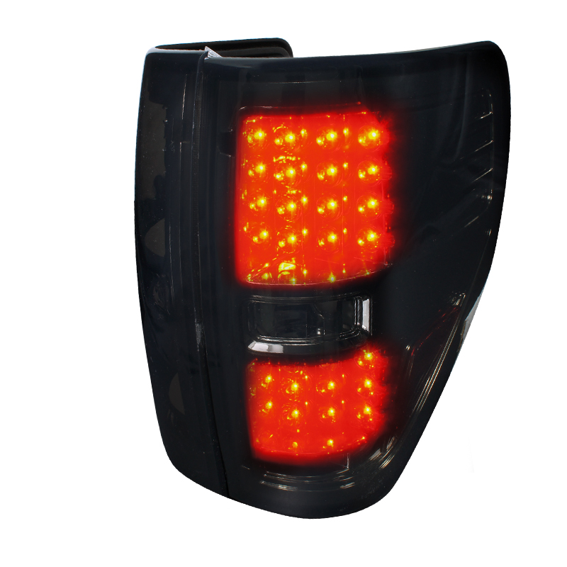 LED Tail Lights Smoke for Ford F150  years 2009-2012