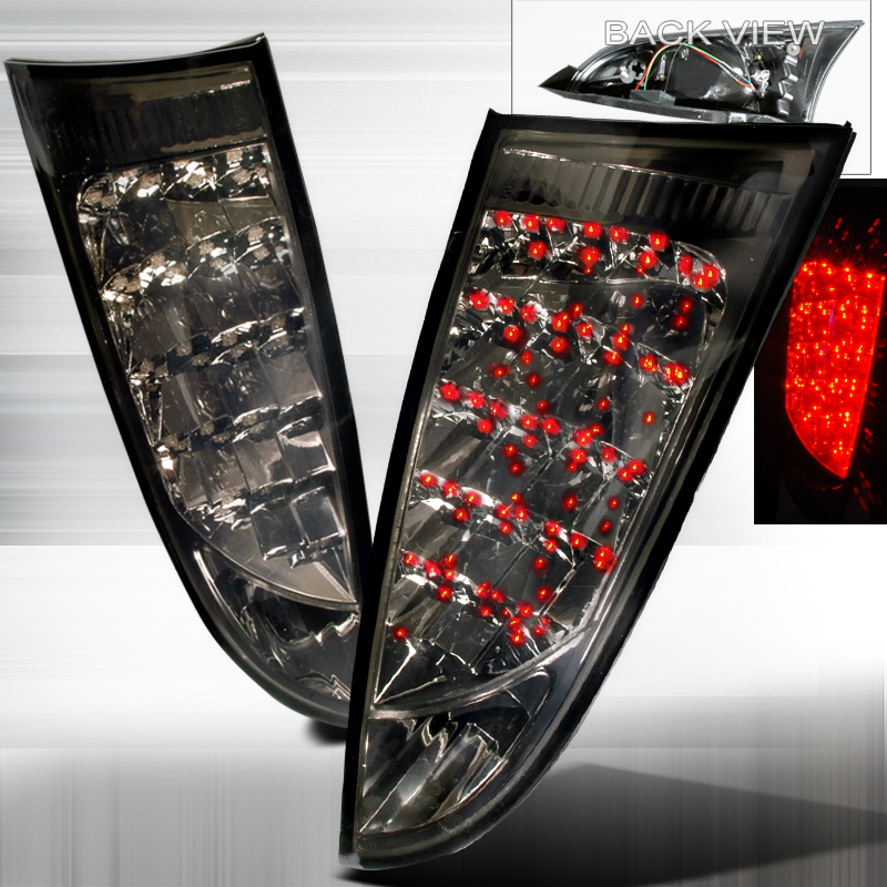 LED Tail Lights Smoke for Ford Focus years 2000-2007