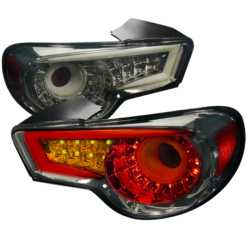 LED Tail Lights Smoke for Scion FRS years 2013-2014