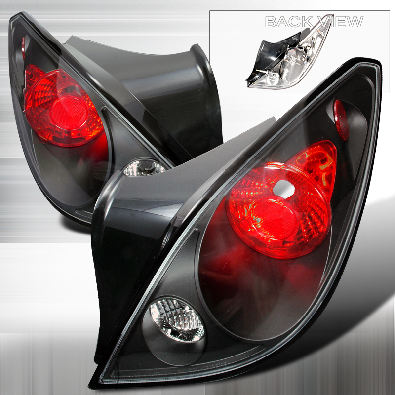 Altezza Tail Light Black 2 Door for Pontiac G6 years 2005-2010