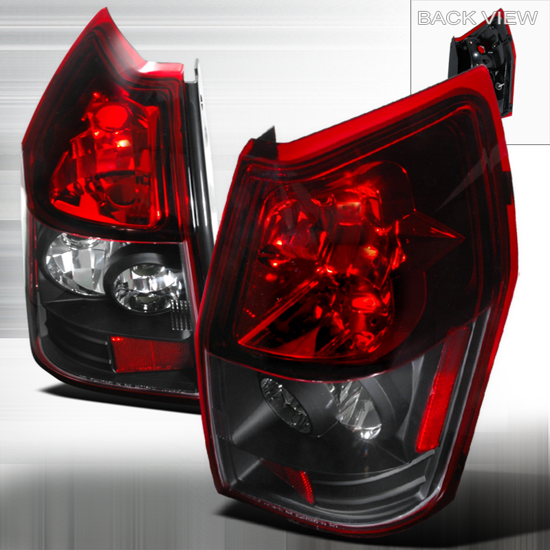 Altezza Tail Light Black for Dodge Magnum years 2005-2008