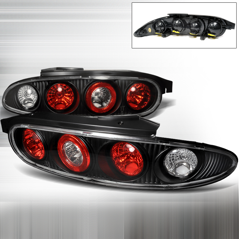 Altezza Tail Light Black for Mazda MX3 years 1992-1995