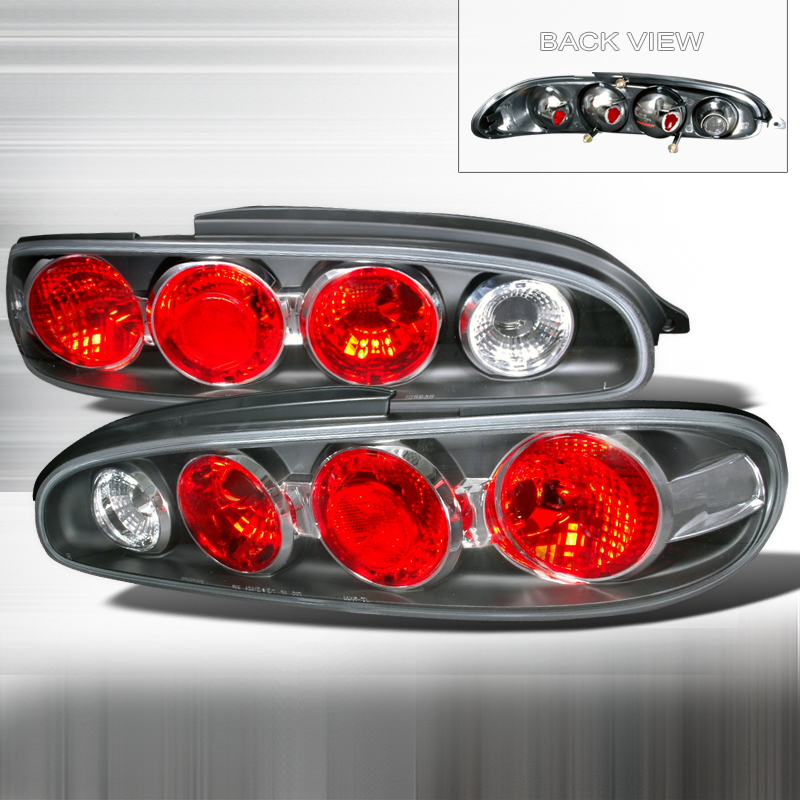 Altezza Tail Light Black for Mazda MX6 years 1993-1997